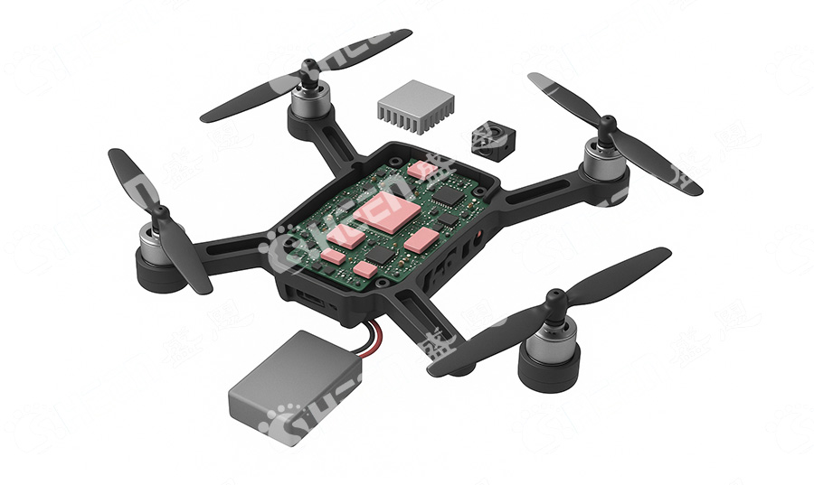 無人機散熱核心：導(dǎo)熱凝膠的應(yīng)用詳解與參數(shù)選擇指南